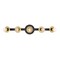 Designers Fountain Harmoni 24.25 in. 5-Light Matte Black Vanity Light with Brushed Gold Disk Accents for Bathrooms D313C-5B-MB - alternate 1